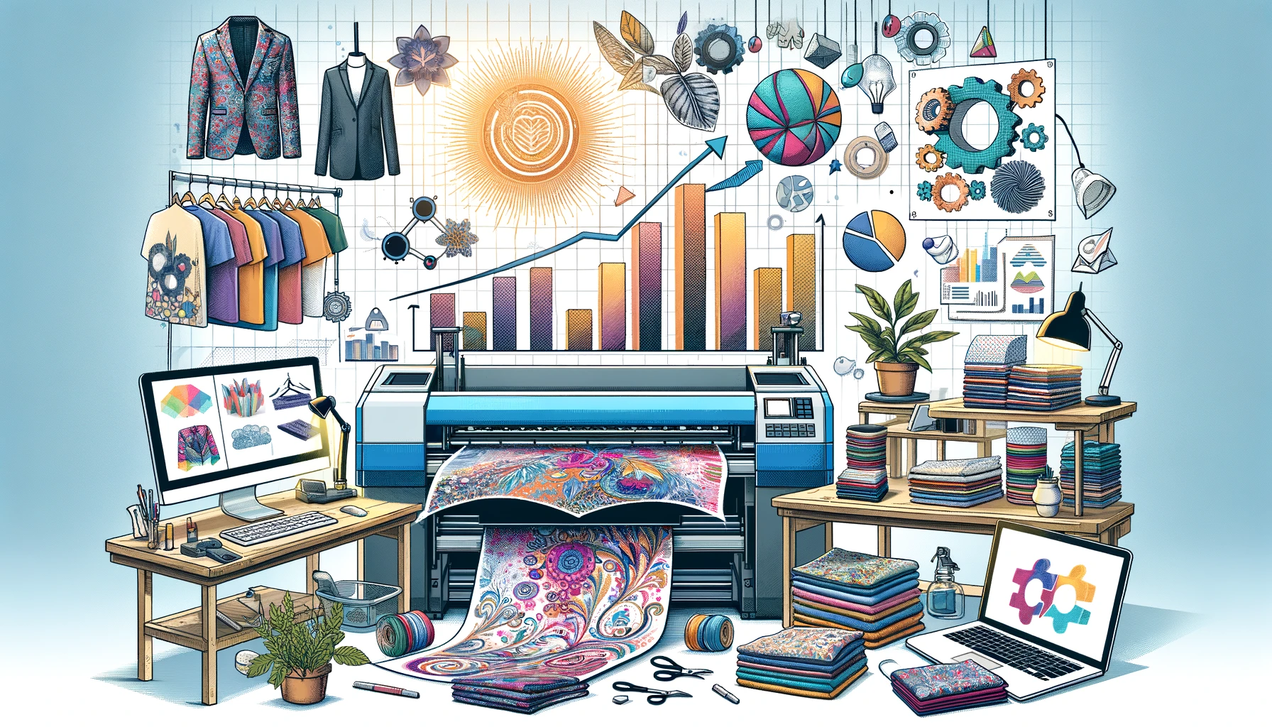 how to start a fabric printing business