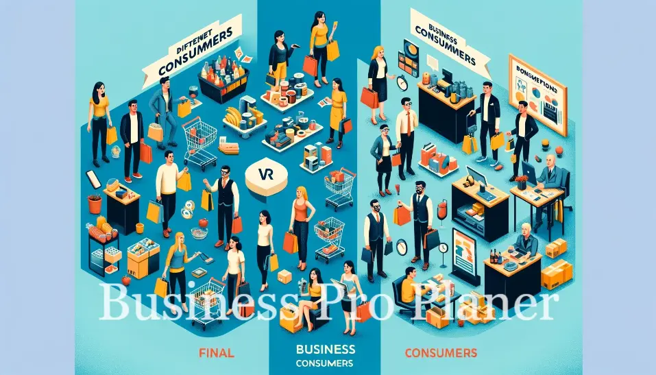 Difference Between Final Consumers and Business Consumers