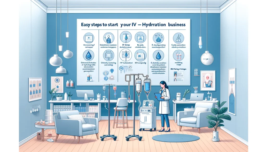 Easy Steps to Start Your IV Hydration Business