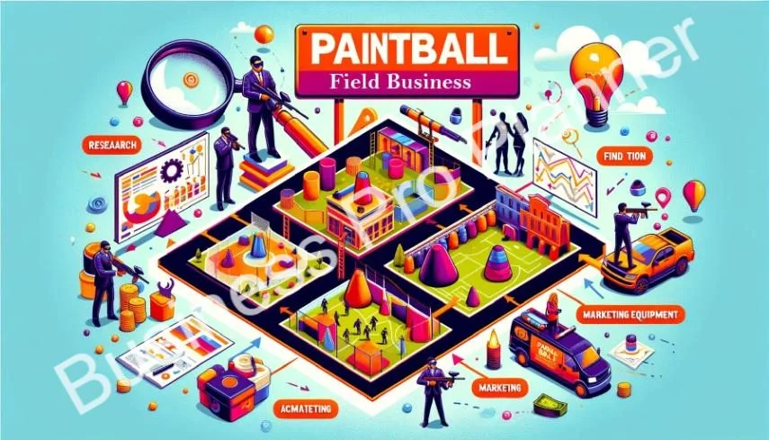How to Start Paintball Field Business