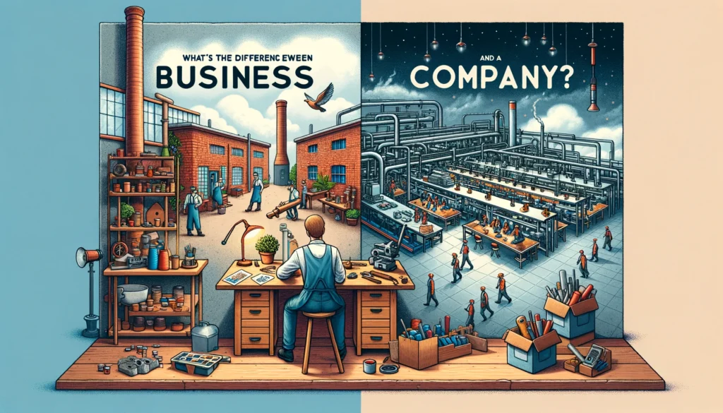 Key Differences Between a Business and a Company 