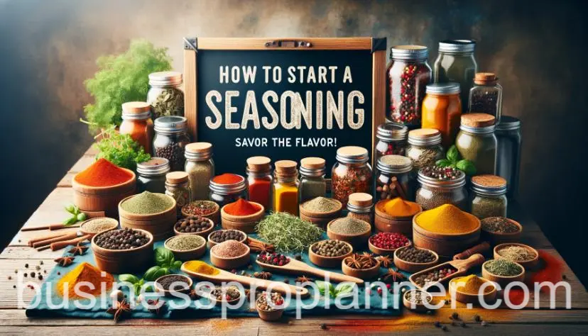 How to Start a Seasoning Business
