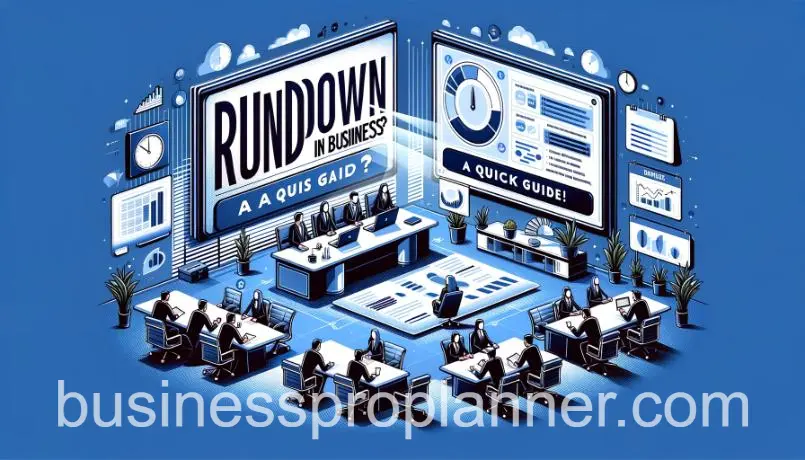 What's a Rundown in Business?